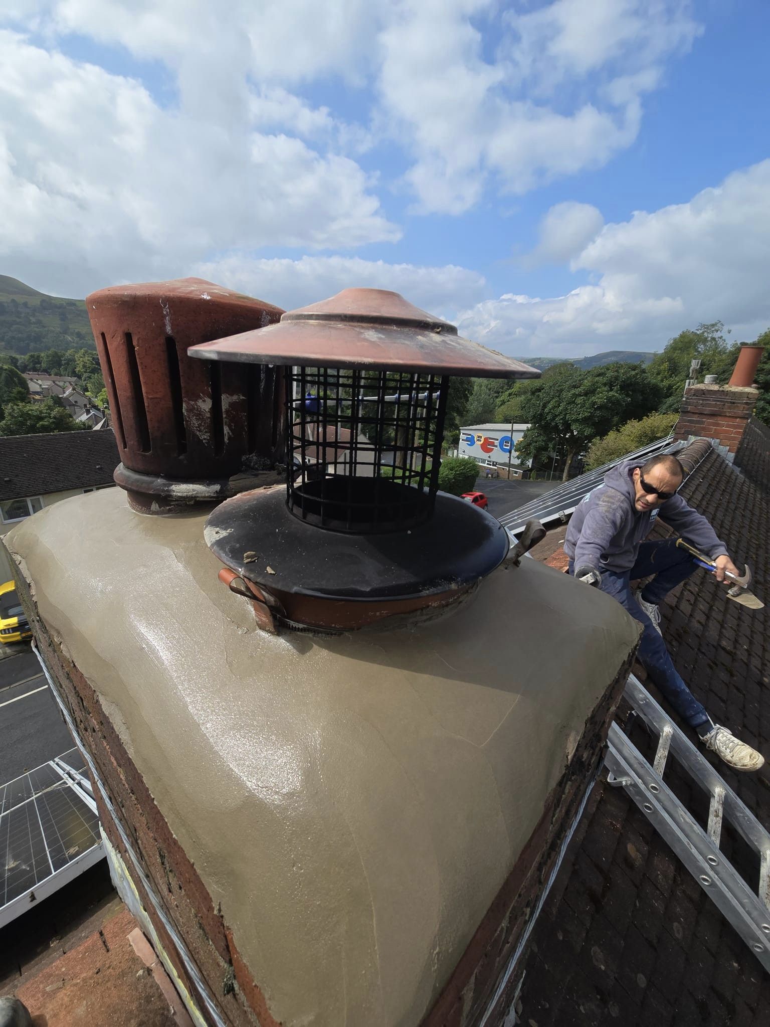 Chimney Repairs by Super Dry Roofing & Building